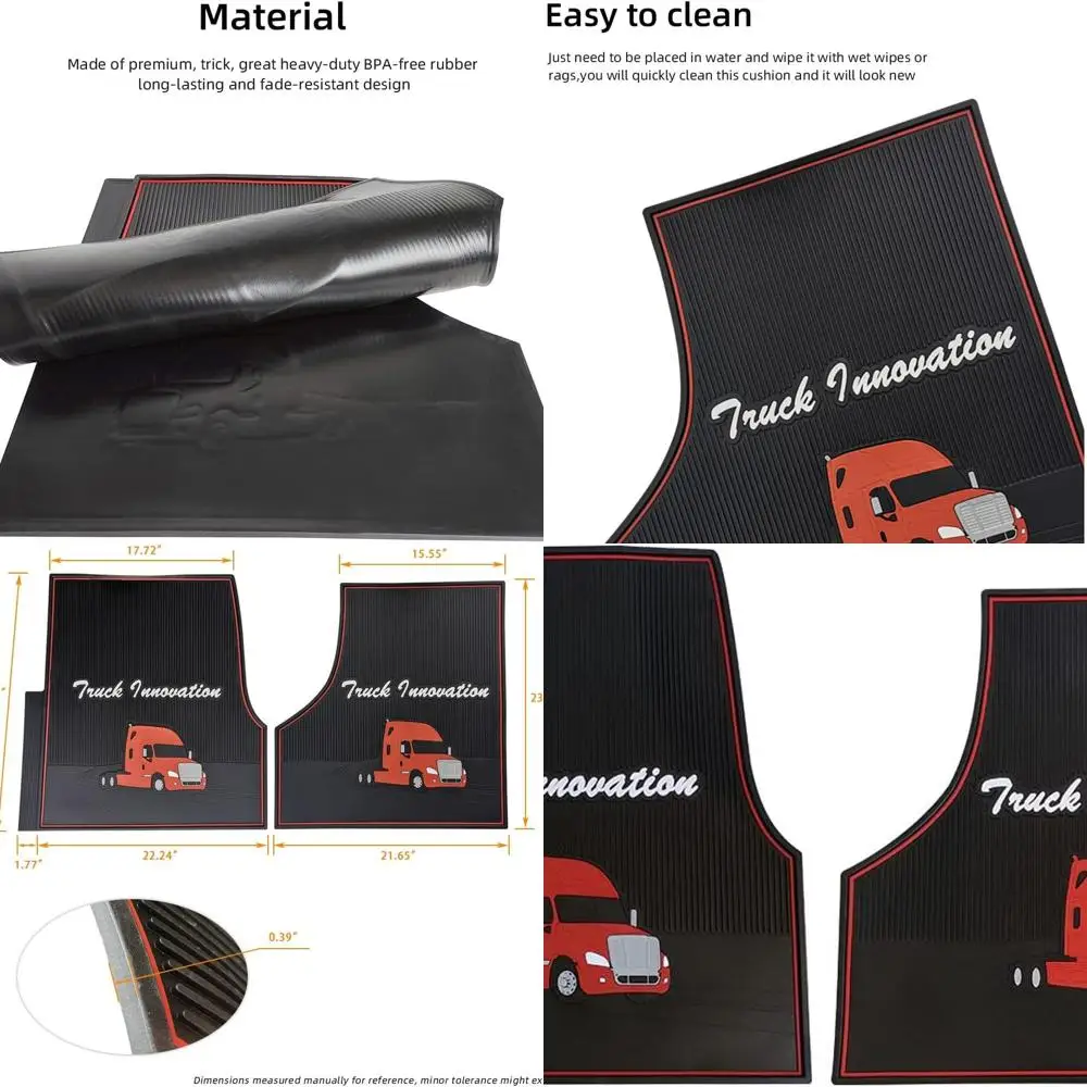 

Комплект резиновых передних ковриков FIT Freightliner Cascadia, черный и красный, подходит для грузовых вкладышей на 2008, 2009, 2010, 2011, 2012, 2013, 2014 гг.