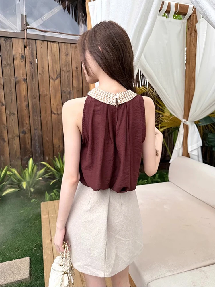 

Liangliang Home Color Blo круглый шифоновый жилет irt женская летняя новая юбка с высокой талией и вышивкой комплект из двух предметов