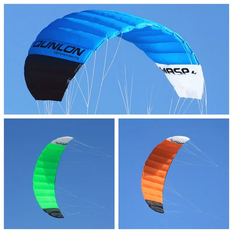 

Free shipping giant kites quad line power kites paraglider kiteboard kitesurfing professional parachute to jump wind outdoor toy