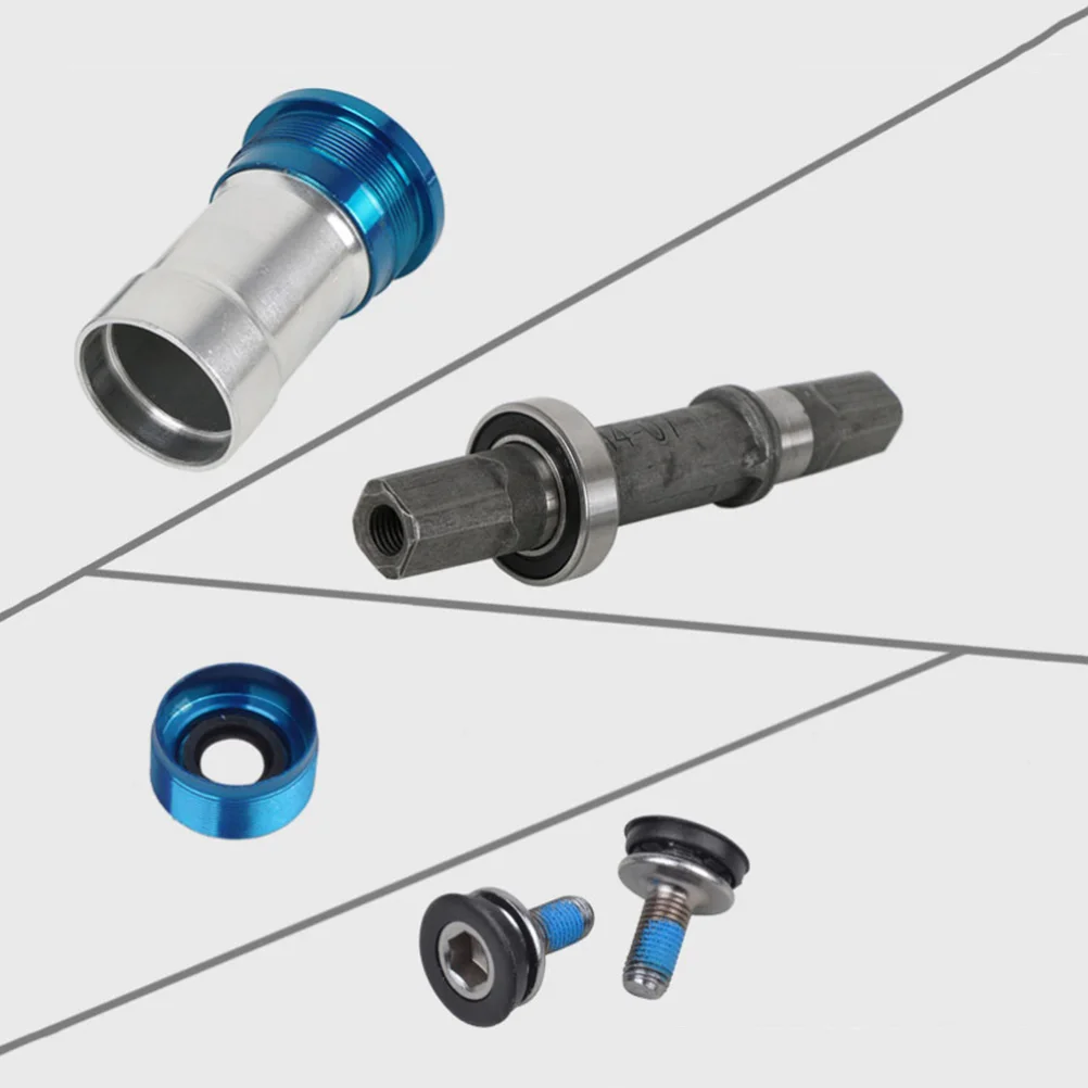 

Square Taper Bottom Bracket 68mm Sealed Bearing Mountain Bike Bicycle Accessories Dust Resistant for Road Racing Bikes