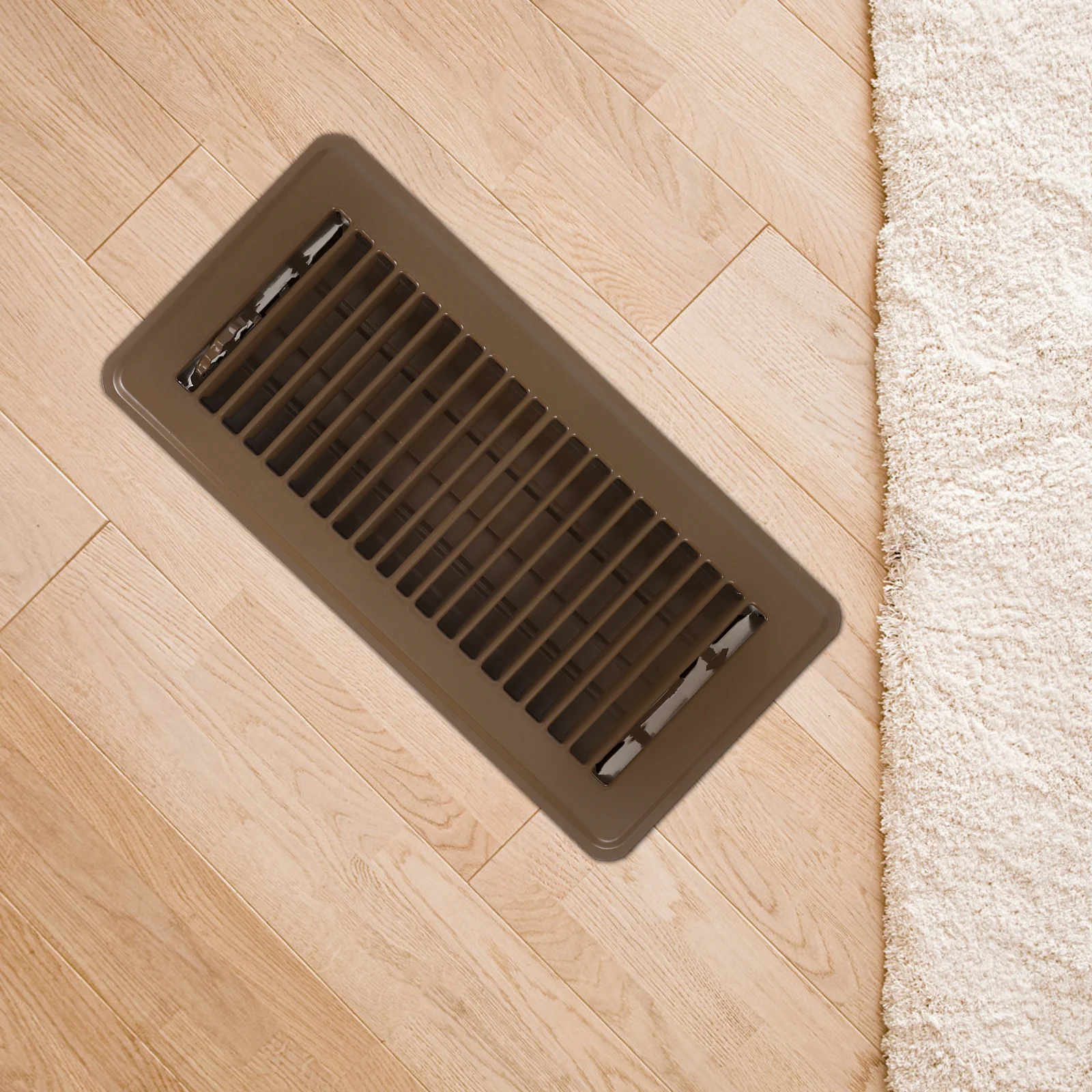 

Floor Air Vent Cover High-Efficiency Vent for Floor Register Grille Replacement Heavy Duty for Ac Heating Systems