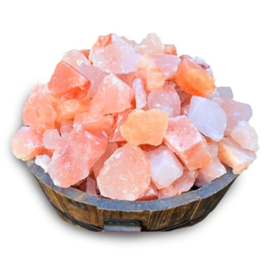 Himalayan Pink Salt Chunks 50 lbs of Natural Rock Crystal Blocks for Culinary Use, Salt Lamps. 1.5