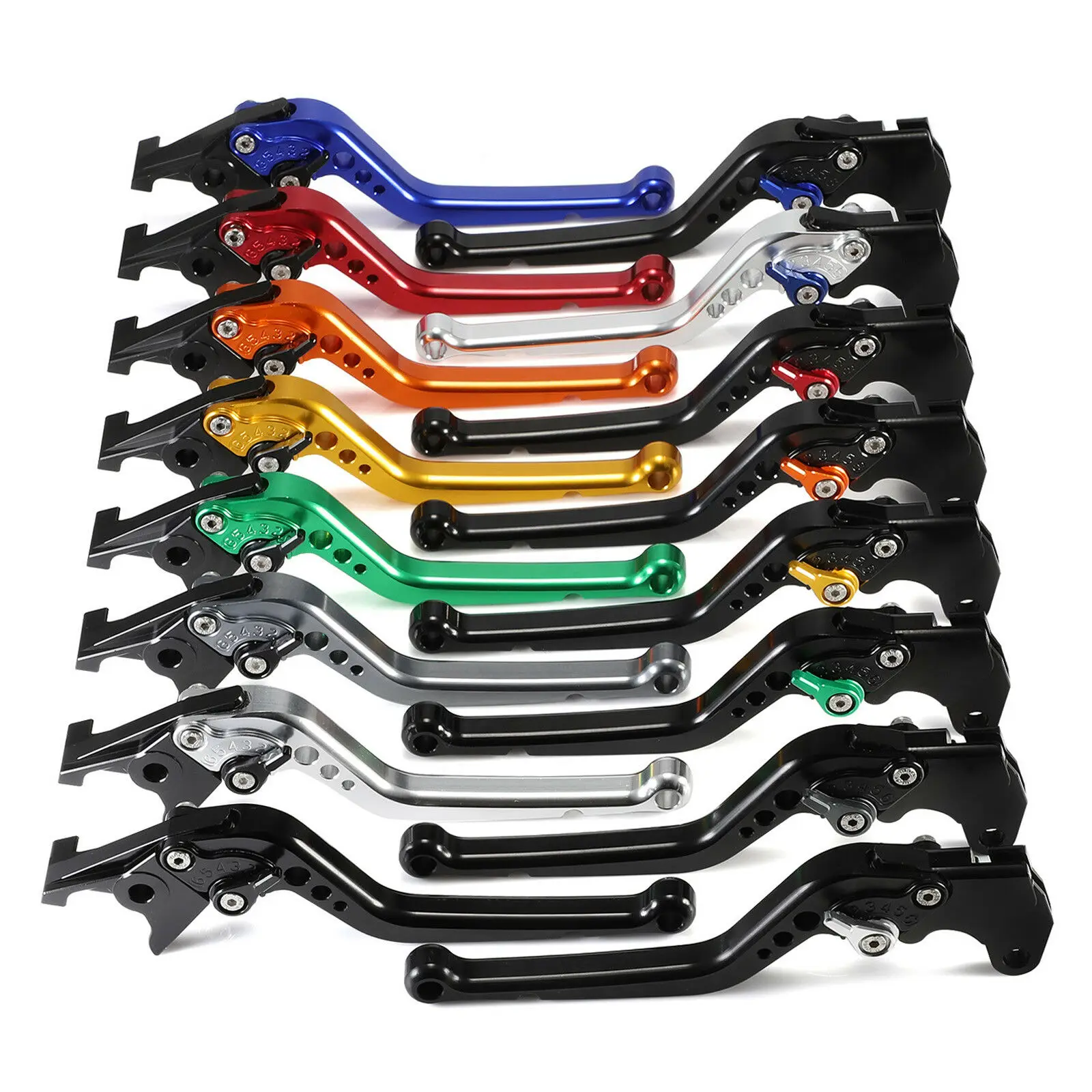 

Long Motorcycle 7/8" 22mm Adjustable Brake Clutch Levers For BMW R1200GS ADV/1200R/RT /SE, K1300S/R/GT, K1600 GT/GTL, HP2 Enduro