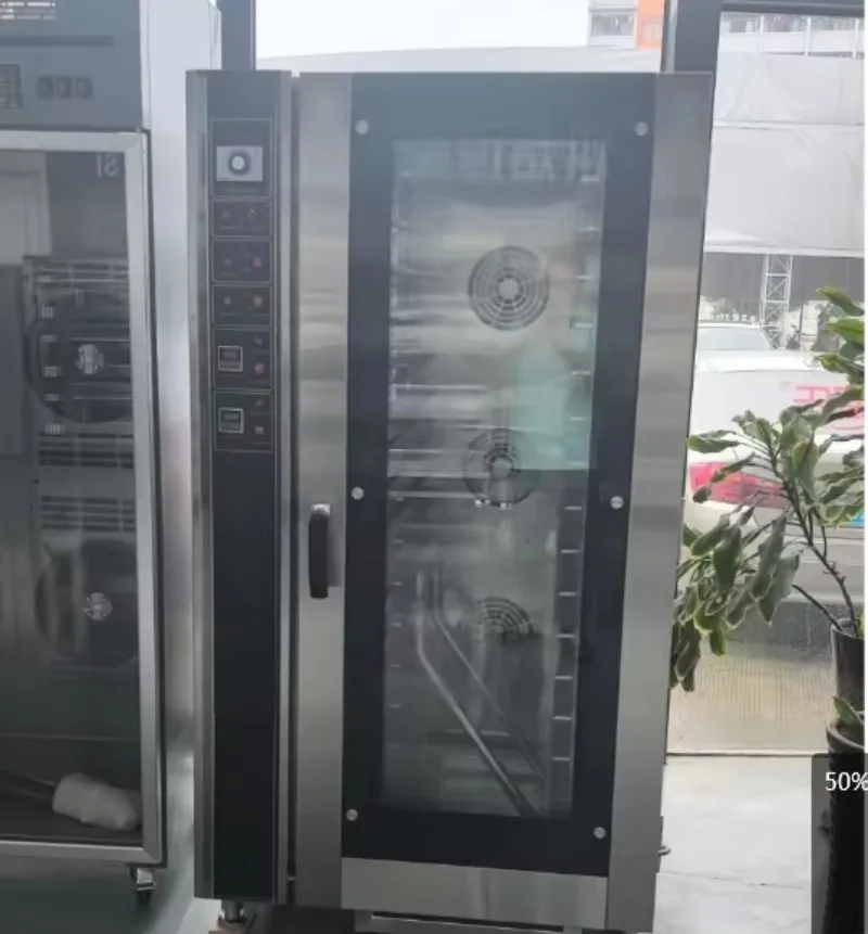 Customized New French Bread Oven Steam Spray Humidification Hot Air Cycle Stove for Bakery Factory Food