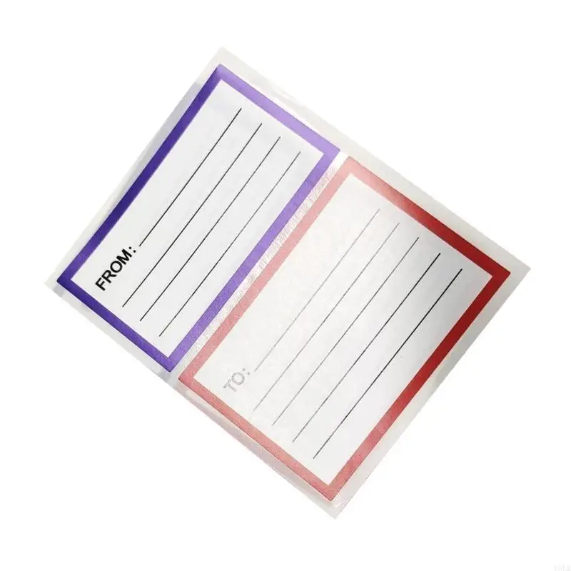 

Y5LB 50/100/240 листов от/до адреса, почтовые пустые этикетки для офисной почты, наклейка с адресом, этикетки для доставки почты