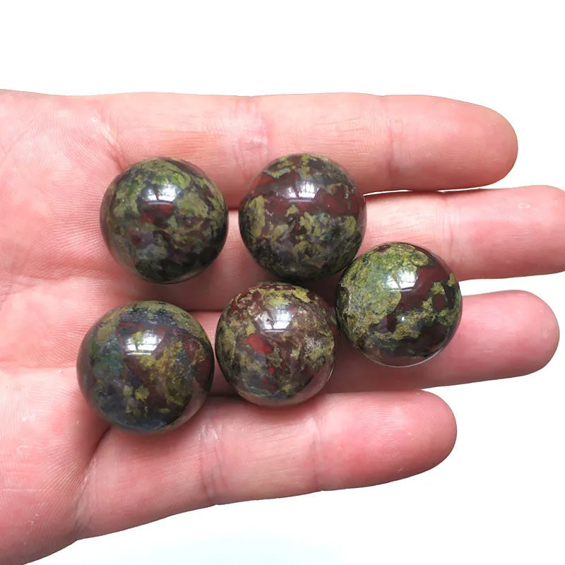 Natural Dragon Blood Stone Sphere, Home Decoration, Divination Sphere, Mineral Samples, Gifts