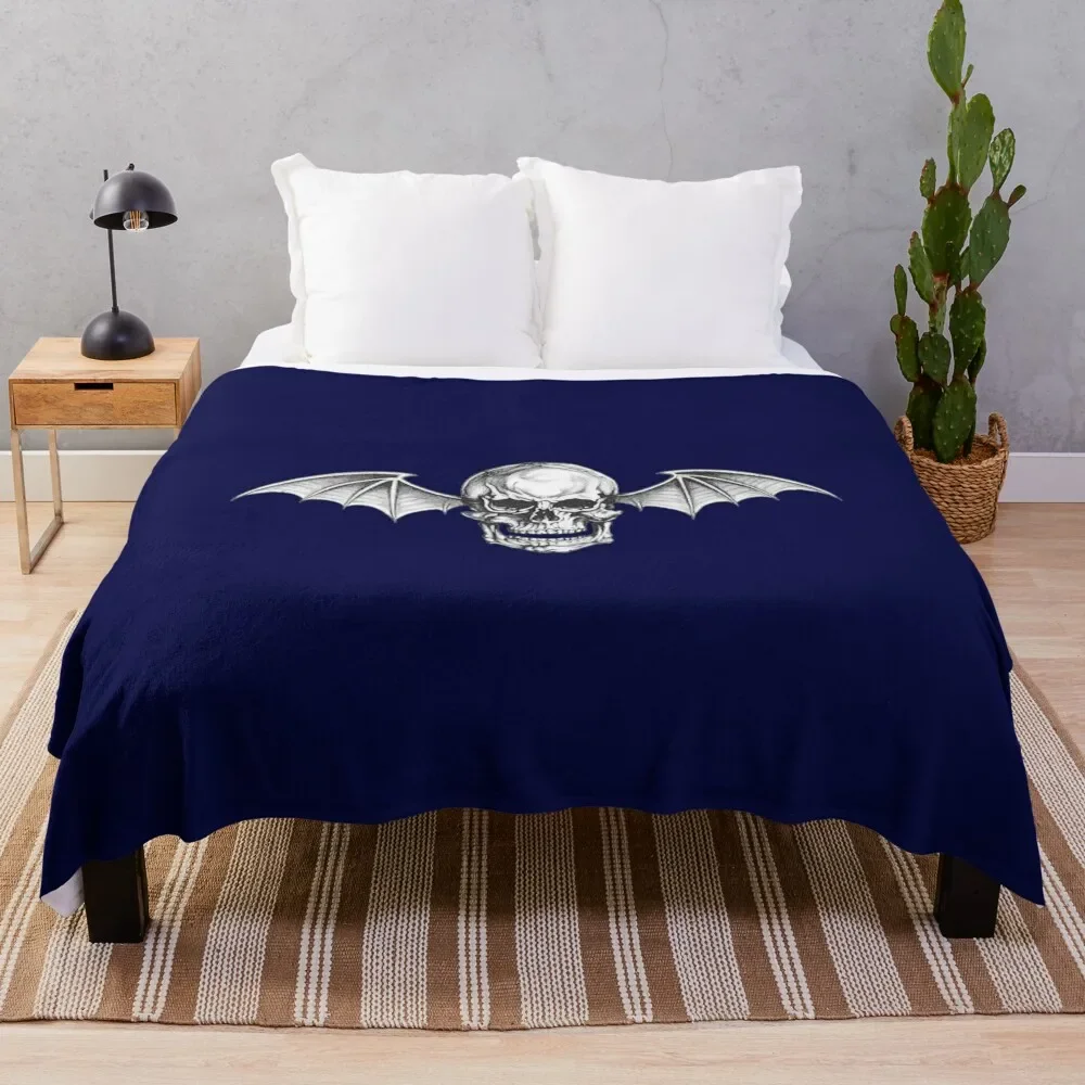 

A7X LOGO Throw Blanket Bed covers For Sofa Thin Blankets