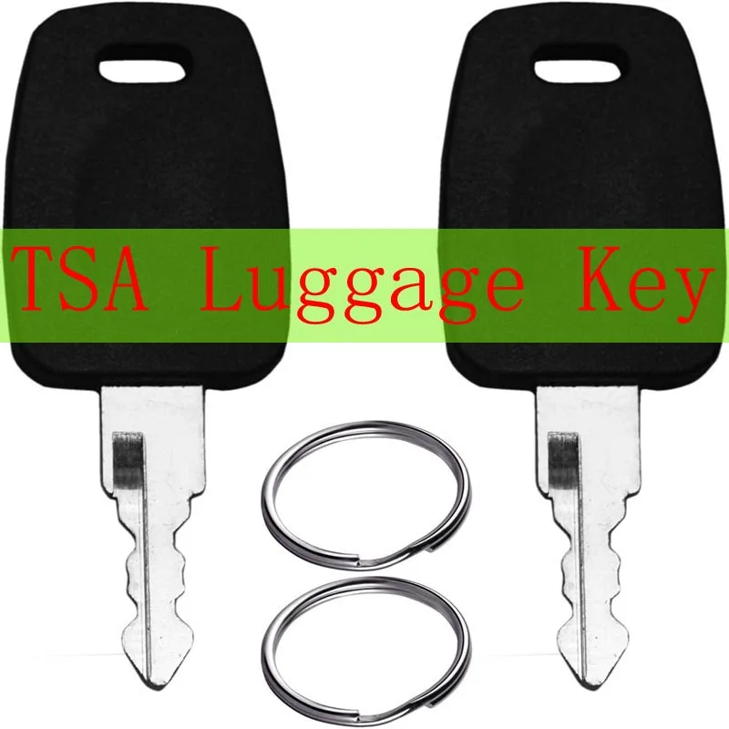 2 Keys for TSA007 TSA002 Master Luggage Keys,Universal Approved TSA007 TSA002 Luggage Suitcase Password Locks 007key