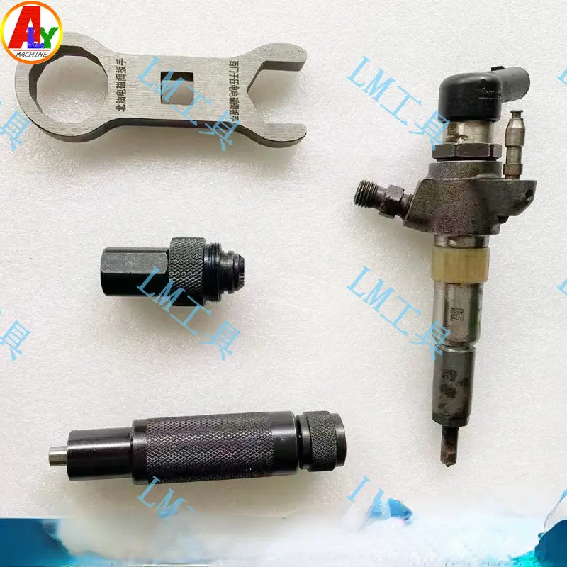 Piezo Injector Valve Orifice Plate Disassembe Remove Wrench Tool Solenoid  Removal Stroke Travel Measuring Tools for Simens