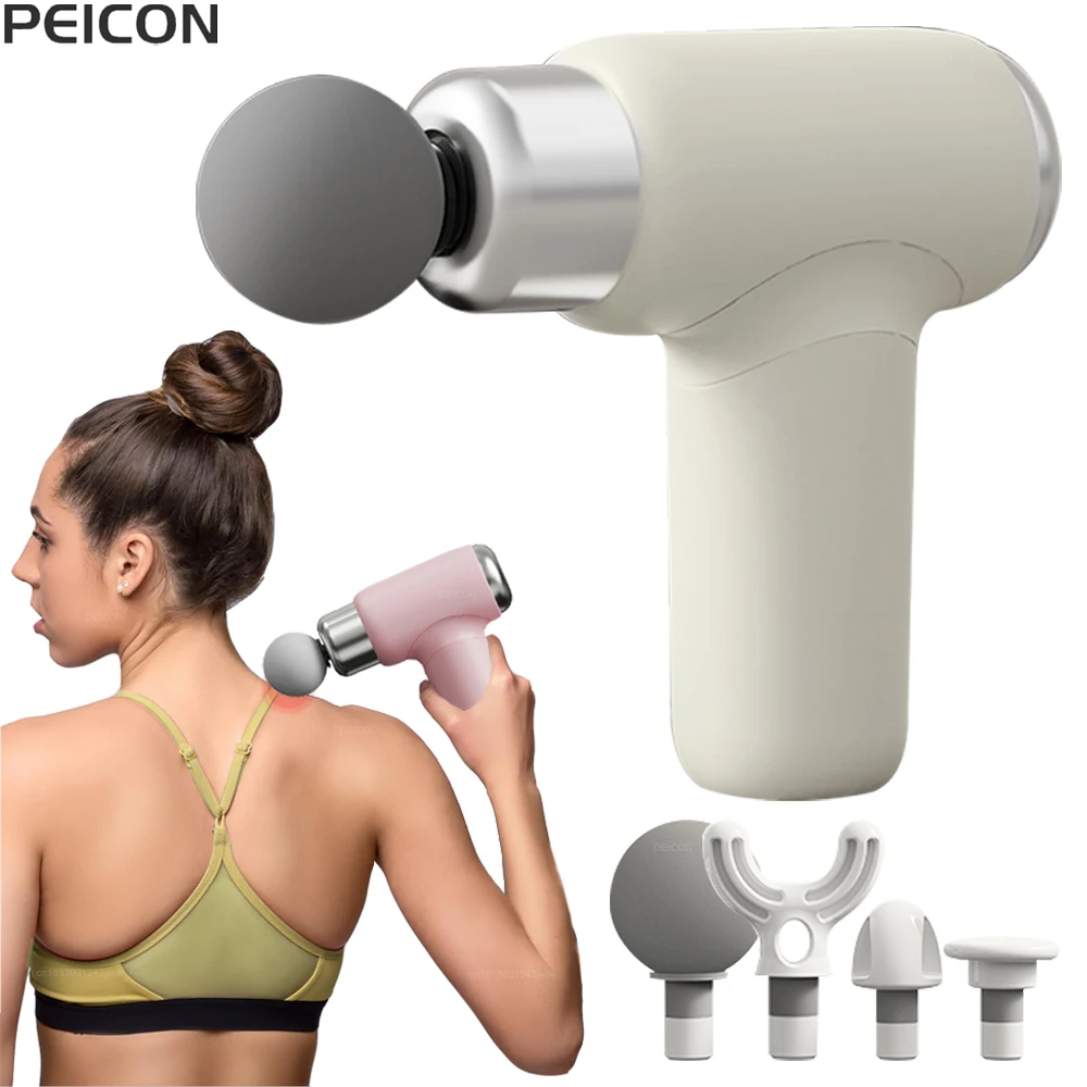 

Fascia Gun Mini Muscle Massager Gun Body Waist Back Neck Shoulder Massager Professional Portable Electric Muscle Massage Machine