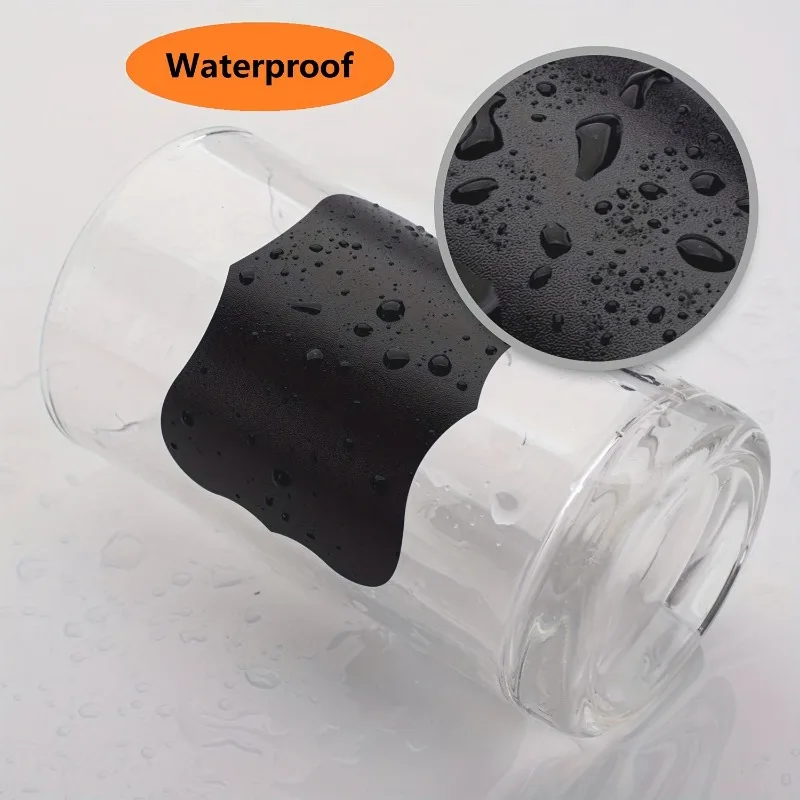 50-sheet label stickers, trendy chalkboard-style writeable labels for kitchen/document organization