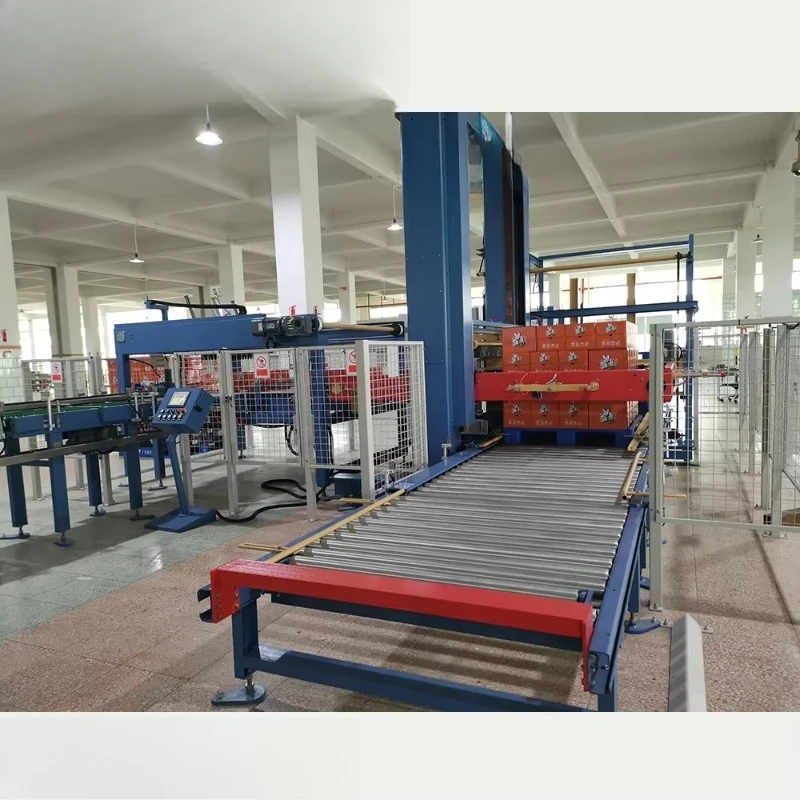 

Automatic Column Type Gantry Carton Box Case Pack 5 Gallon Big Bottle Barrel Stacking Palletizer System Machine Equipment