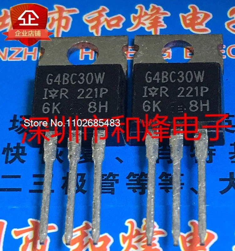 (5 buah/lot) G4BC30W TO-220 MOS 600V 12A