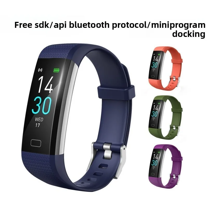 

Men's Sports Wristbands Women Bracelet Temperature Measurement Blood Pressure Fitness Heart Rate Pedometer Smart Bracelet Watch