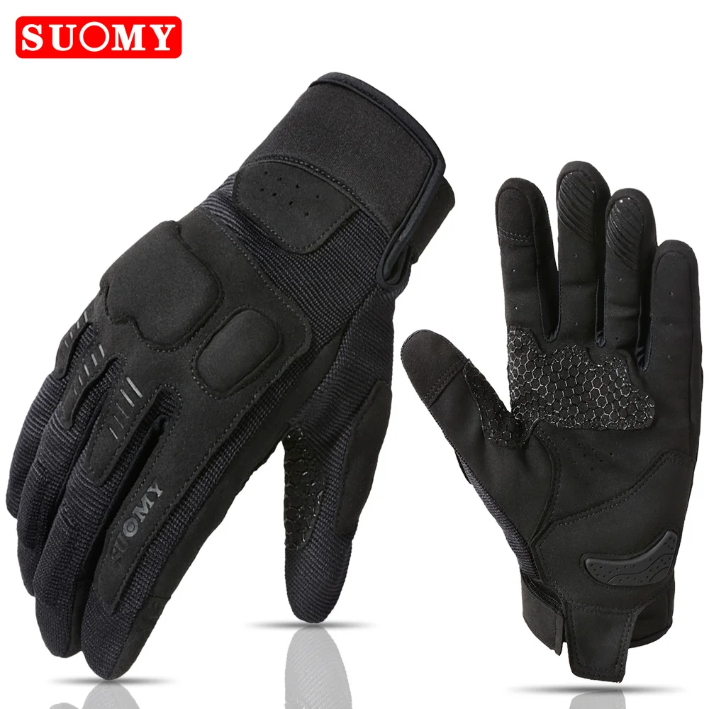 

Летние мотоциклетные перчатки SUOMY для мотокросса, BMX, MTB, ATV, внедорожной езды и горного велоспорта, полнопальцевые, размеры S-XXL, для мужчин и женщин.