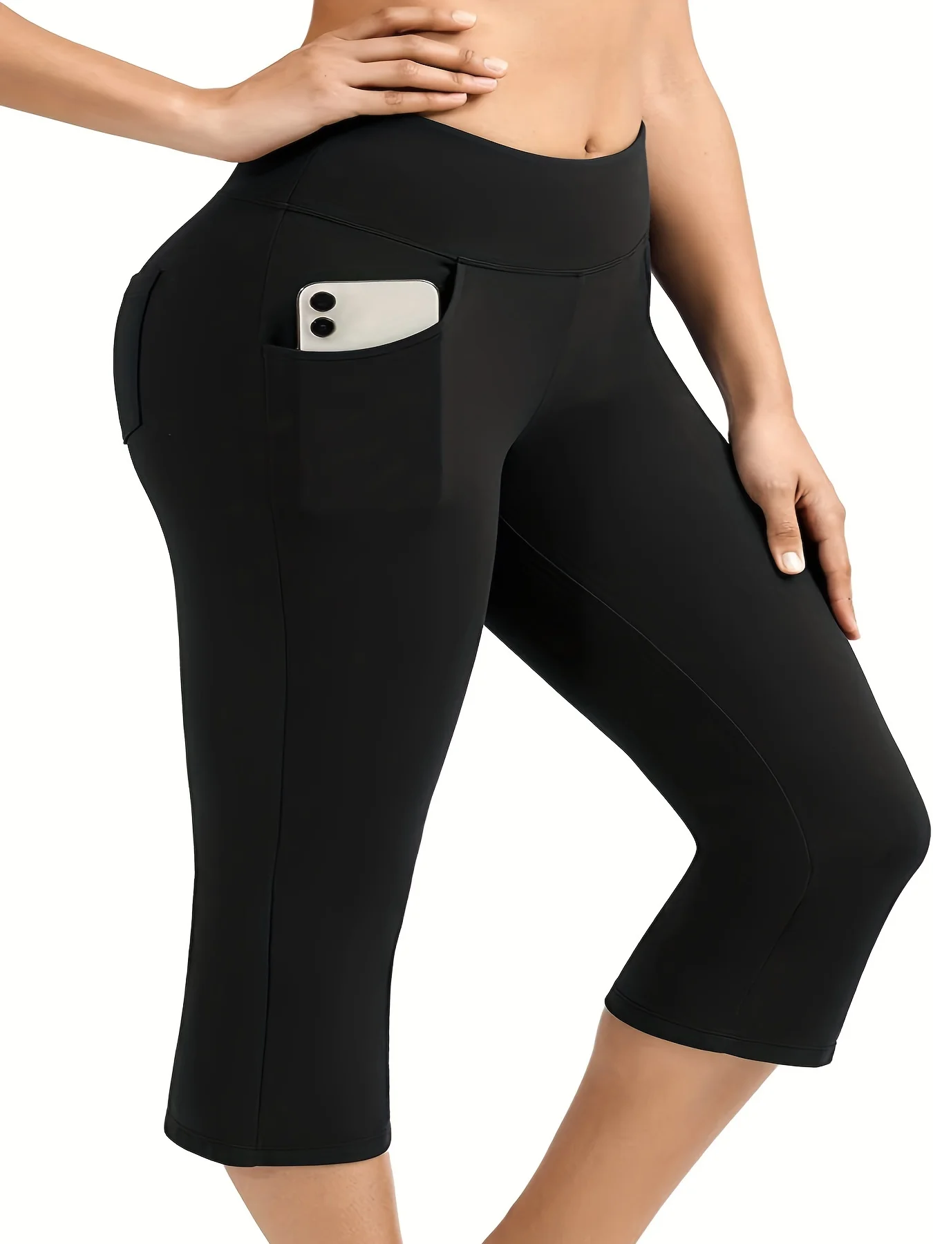 

Женские эластичные трикотажные брюки, облегающие спортивные штаны, большие размеры, лето 2024