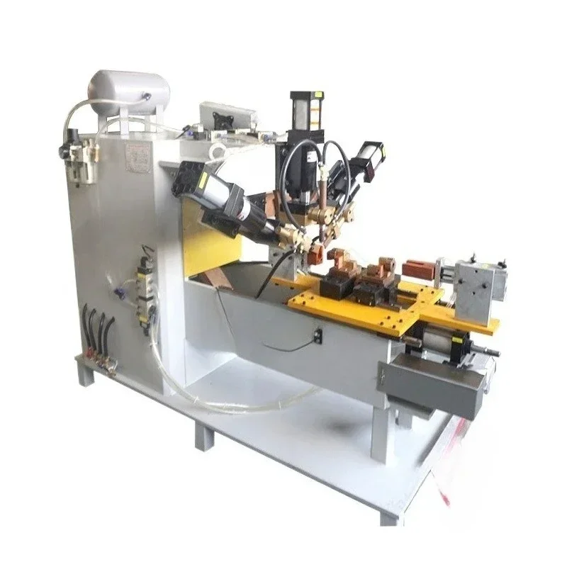 Rotating glass glue gun shell spot welding machine beauty seam glue gun automatic welding equipment