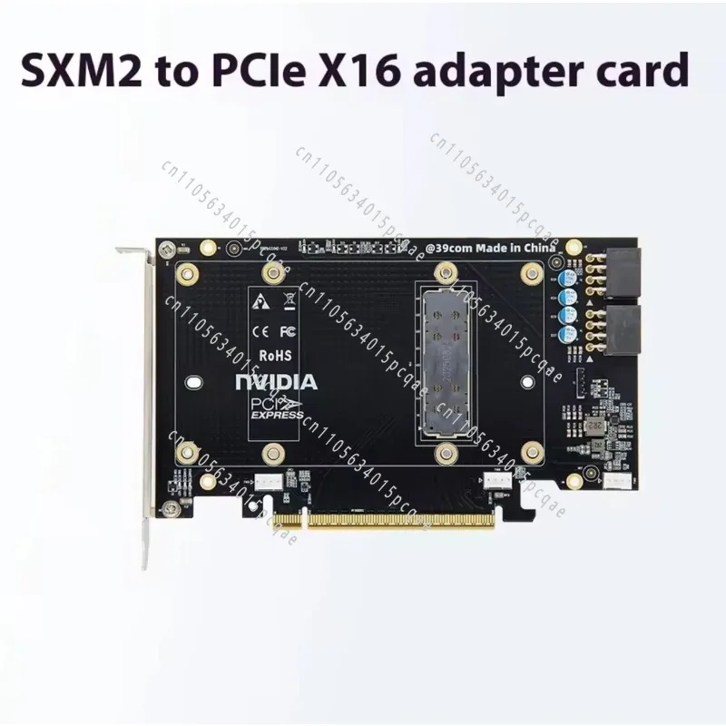 V100 Graphics Card Sxm2 Pciex16 Adapter Card V100 16g 32g Ai Nvlink Passive for Gpu Use
