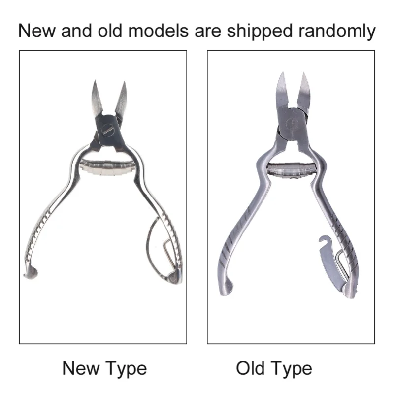 Toe Nail Clippers Stainless Steel Ingrown Toenails Clipper Professional Pedicure Nail Cutter