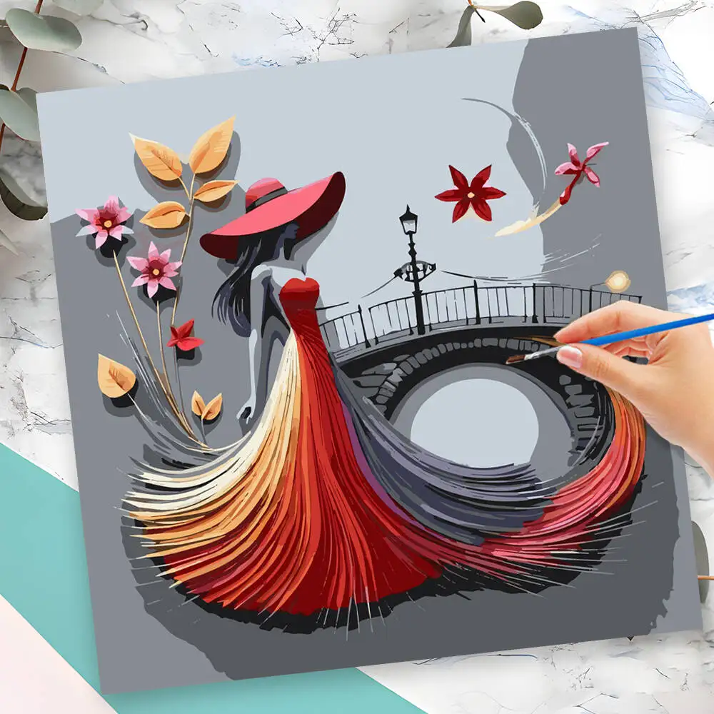 

Momoart наборы для рисования по номерам петух животное раскраска по номерам курица DIY на холсте картина для гостиной украшения дома