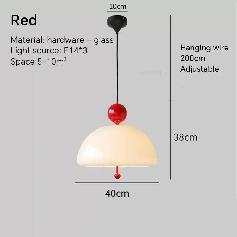 TAONUANSHU Mittelalter liche französische Pendel leuchte Wohnzimmer Esszimmer Kronleuchter Creme Glas Schlafzimmer Bar Hängelampe Leuchten 6