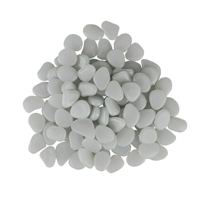 200 Pieces Of Luminous Stone Garden Fish Tank Artificial Luminous Stone Pebbles