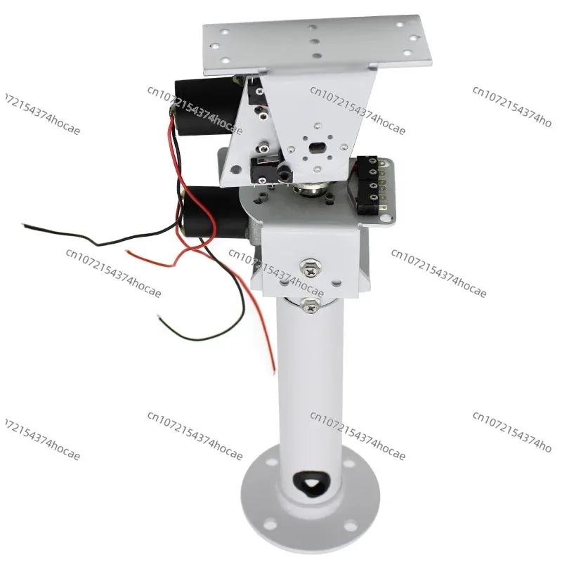 DC Dual Axis Pan Tilt Platform All Metal Worm Gear Motor Heavy Load XY Axis DIY Solar Tracking Camera Surveillance Bracket