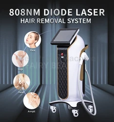 New Touched Screen Permanent Hair Removal 808nm Painless Salon Use Beauty Machine Professional Device Factory Made