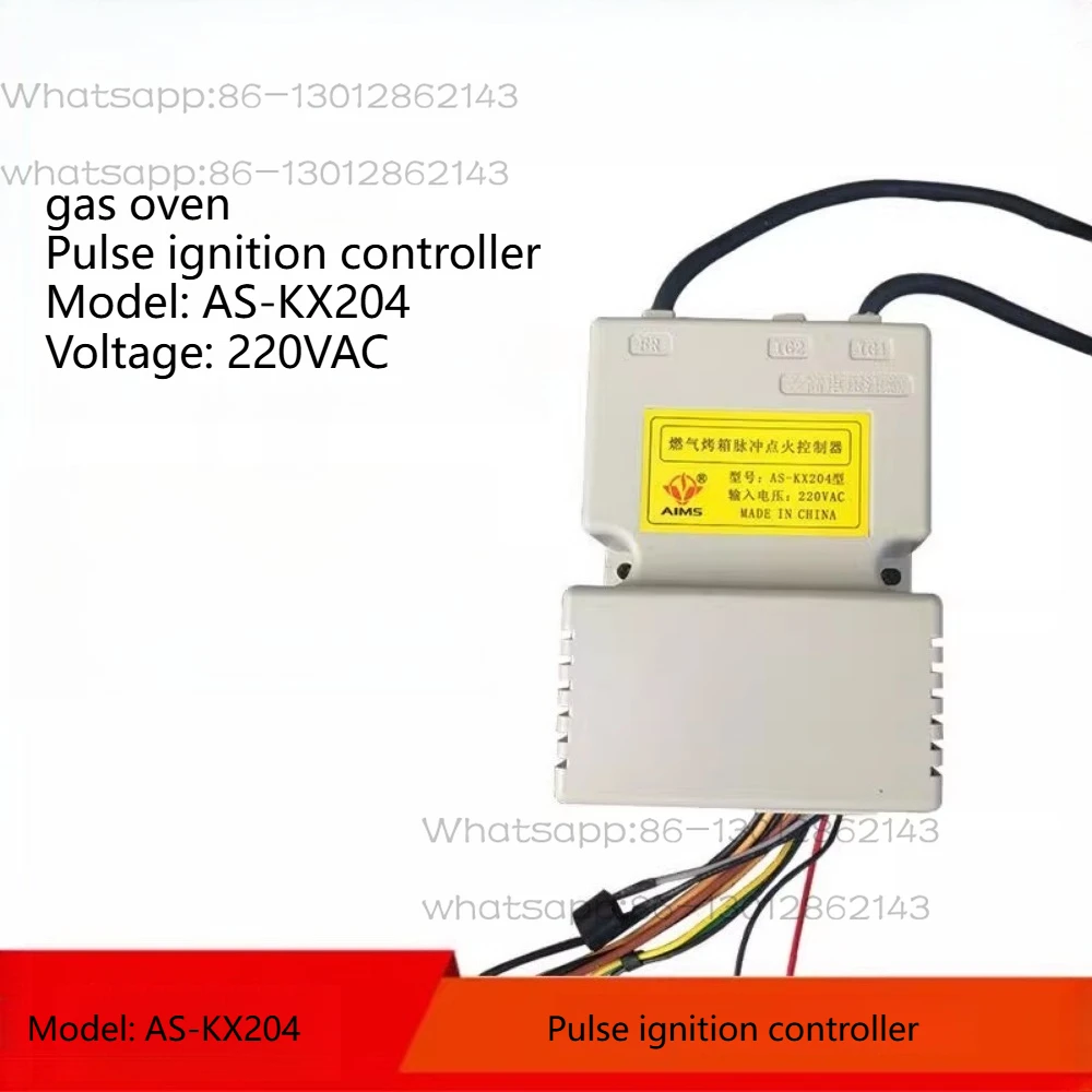 Controlador de ignição de pulso para forno a gás 220V Peças sobressalentes universais para forno a gás de catering