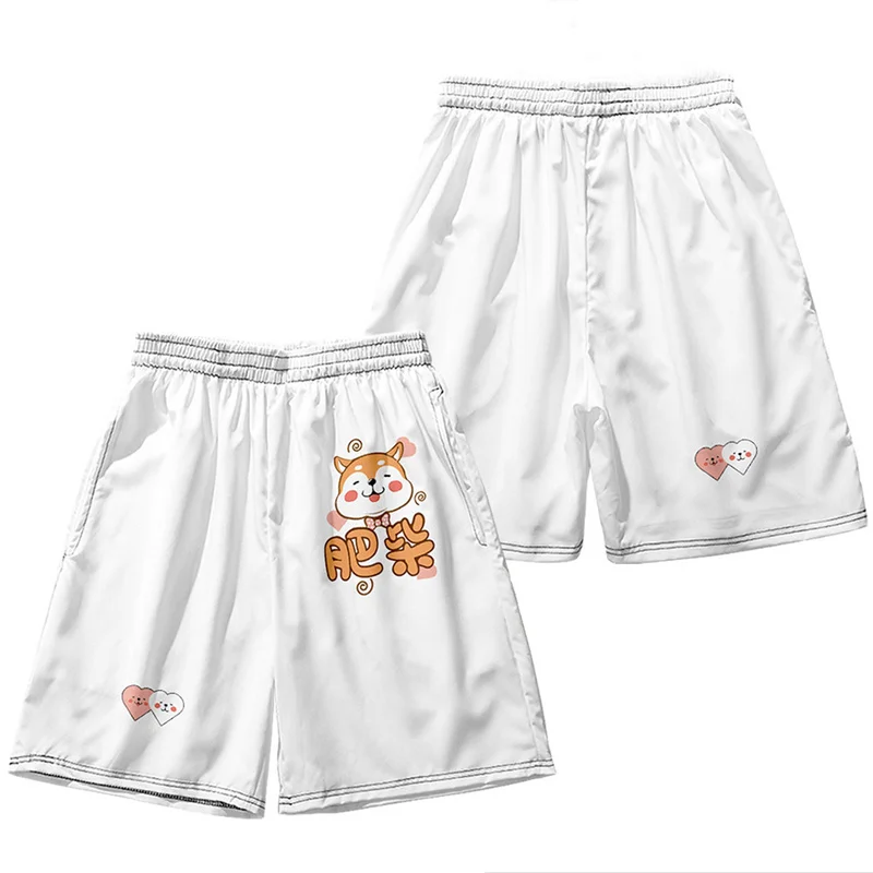 Uroczy Shiba Inu Druk 3D Japońskie Kimono Haori Yukata Moda Damska/Męska Letnia Casualowa Krótki Rękaw Streetwear