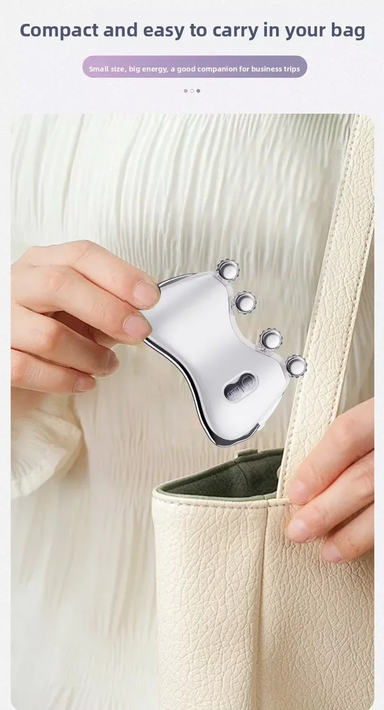 Dispositivo di bellezza multifunzionale 5 in 1 EMS 5 colori LED elettrico viso micro-corrente viso lifting rullo pelle stringere massaggio facciale