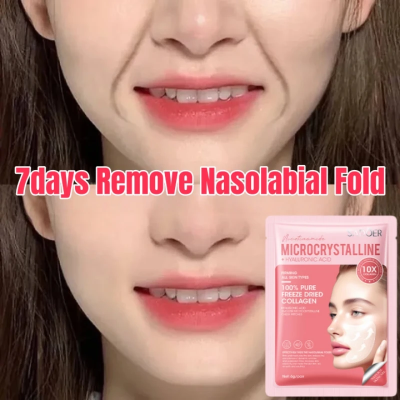 

Collagen Face Mask Anti Smile Lines Patch Nasolabial Folds Patch Reduce Fne Lines Lift Firming Face Deep Moisturizing Skin Care