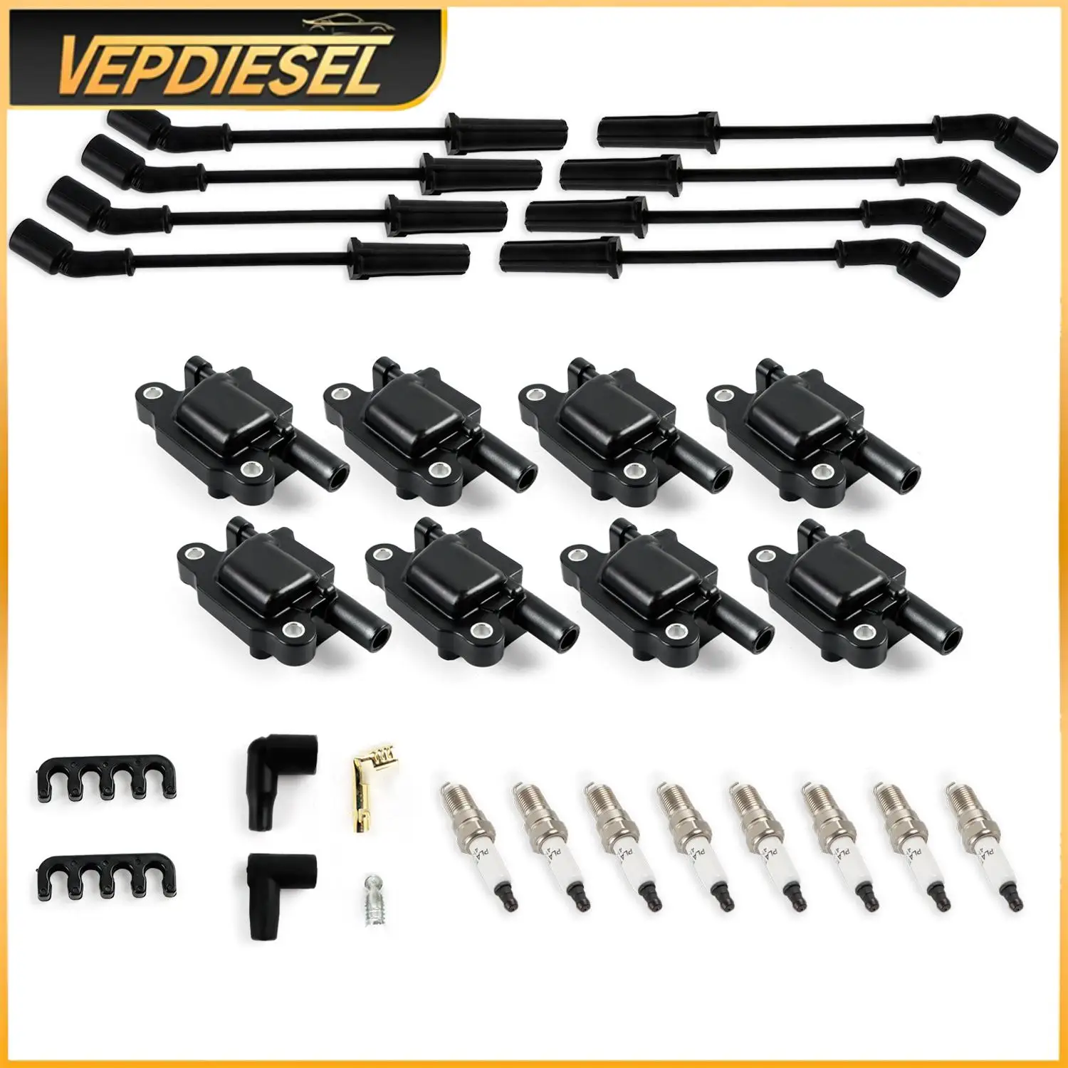 8Pcs Ignition Coils…