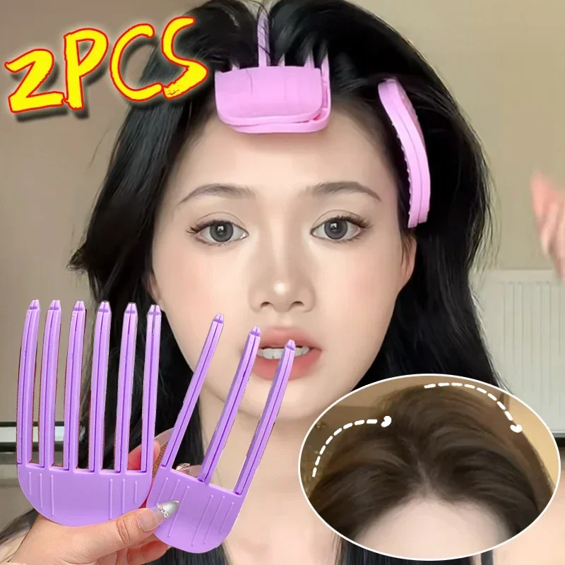 3/6Teeth Fluffy Hair Roots Clips Comb Lazy Hair Top Styling Curling Barrel Portable Korean Hairs Clip Volume Wind Sculpting Comb