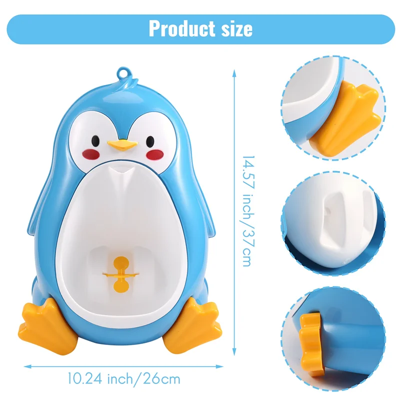 AINY-Baby Boy قعادة المرحاض التدريب البطريق الأطفال الوقوف العمودي مبولة الأولاد تبول الرضع طفل الحائط #6