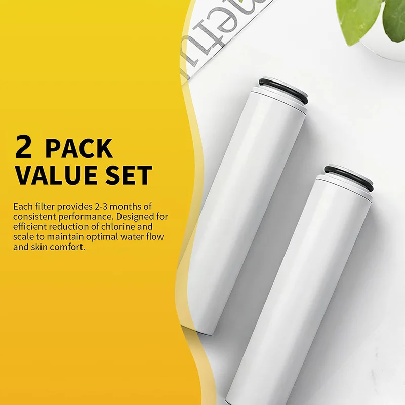 Cobbe 2 Pack Replacement Filters for Handheld Shower Head (CF1101) | Water Softener Filters Beads for Hard Water