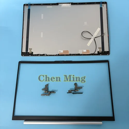 Imagen 2 del producto Nuevo para lenovo Ideapad 5 15IIL05 15ITL05 15ARE05 15ALC05 2020 2021 LCD cubierta trasera tapa de pantalla bisagras de bisel frontal 15,6 pulgadas