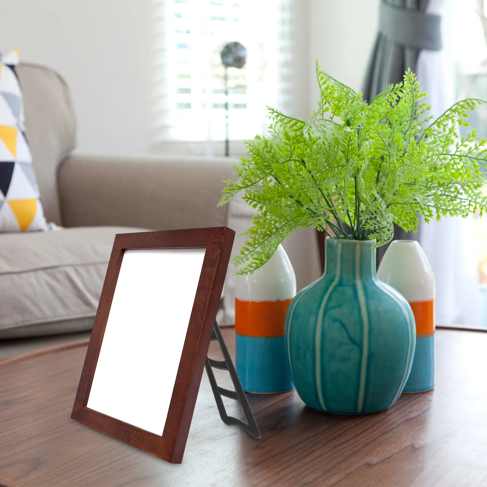 

20Pcs Durable Plastic Picture Frame Back Stand Photo Frame Support Easy Assemble Desktop Holder Tabletop Photo Holder