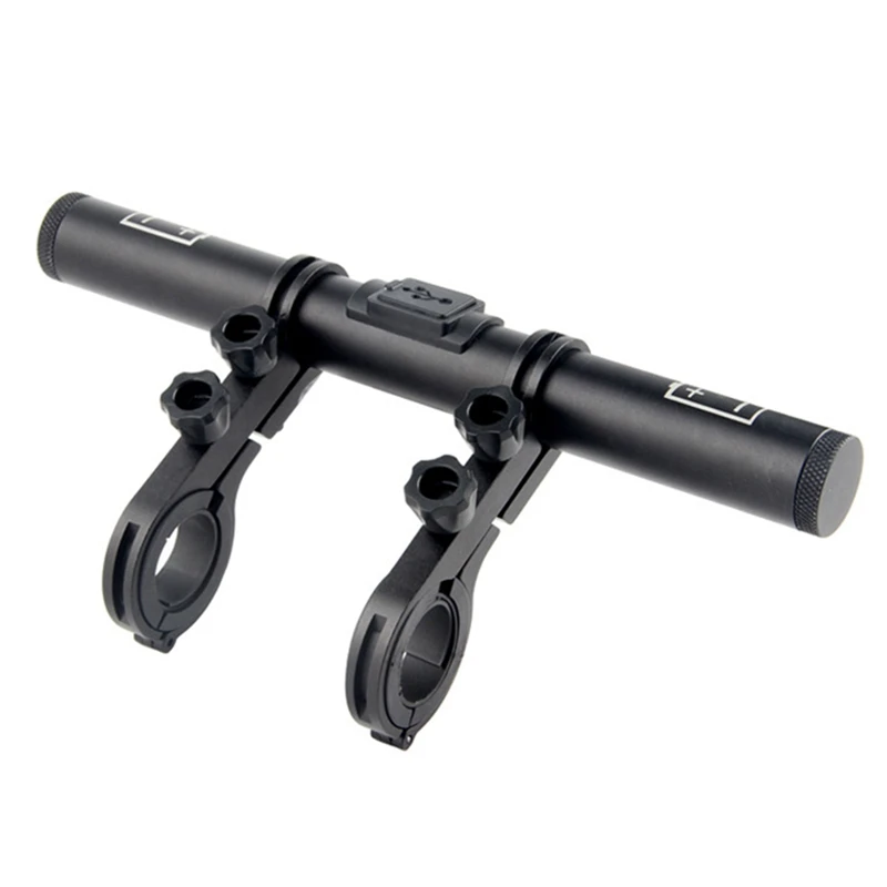 Extension de guidon de vélo T1, extension T1, support de lampe torche pour sauna, peut être utilisé comme batterie externe