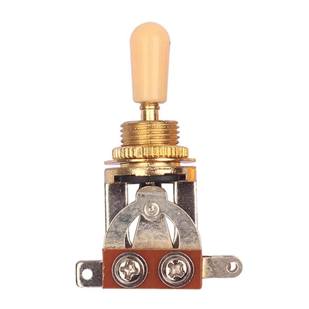 

Трехпозиционная переключающая кнопка для электрогитары с пластины-шайбой и кольцом, для улучшения звучания (ритм/высокие частоты), аксессуар для DIY-модификации звукоснимателей