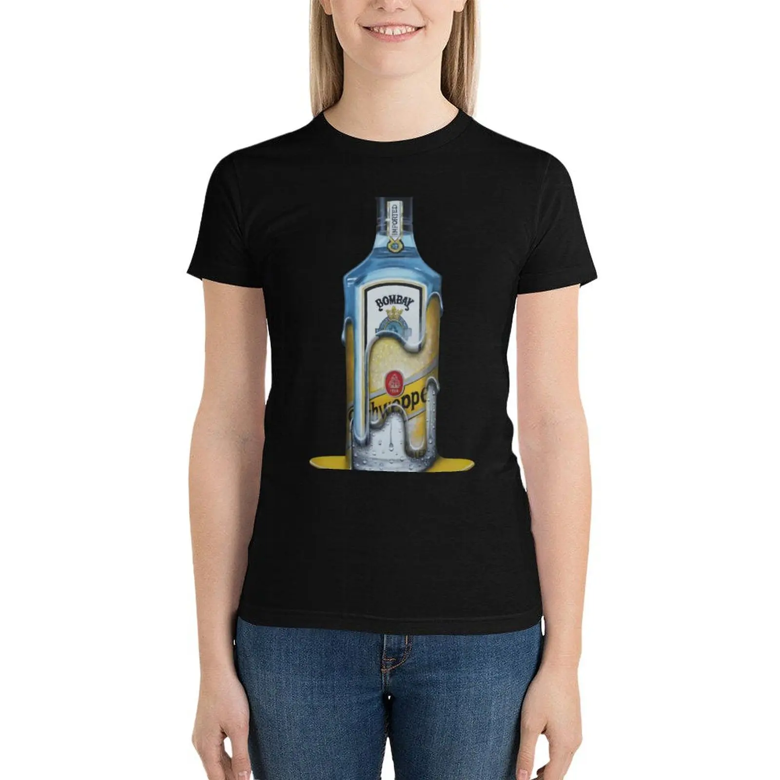 Gin and Tonic T-Shirt female tops cute tops tees t-shirts for Women pack