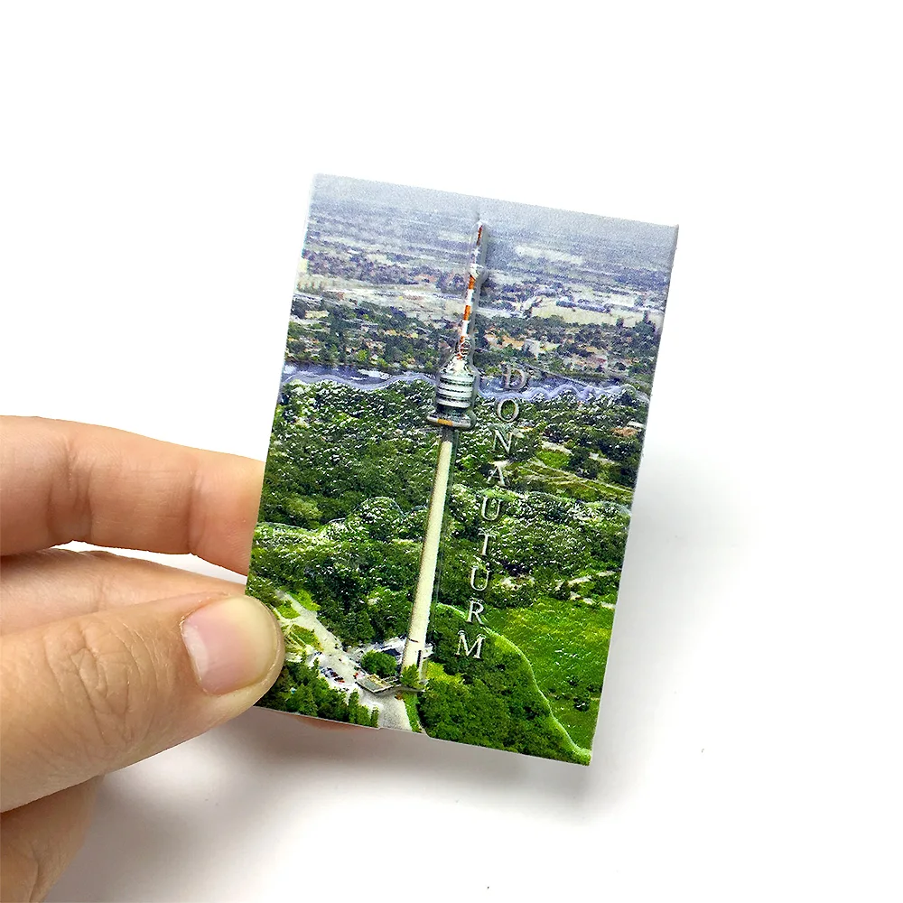 

Resin Material N Seoul Tower Magnetic Refrigerator Decor - Souvenir from South Korea