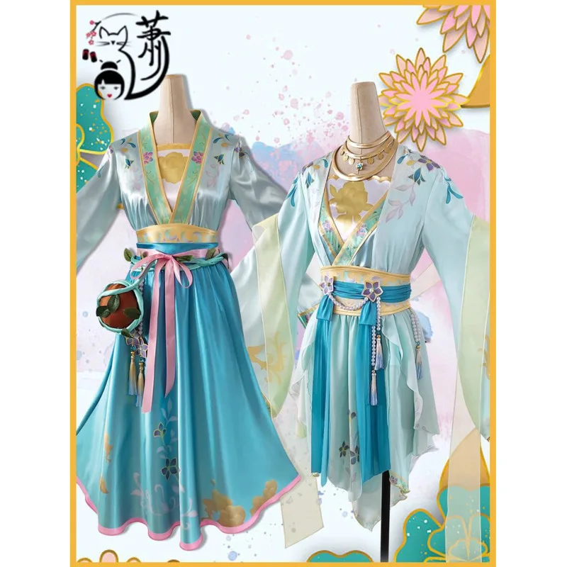 

Identity V Cosplay Costume Dream Witch Mending The Sky Antique Dealer Seawall Cosplay Mythical Hanfu Halloween Costume