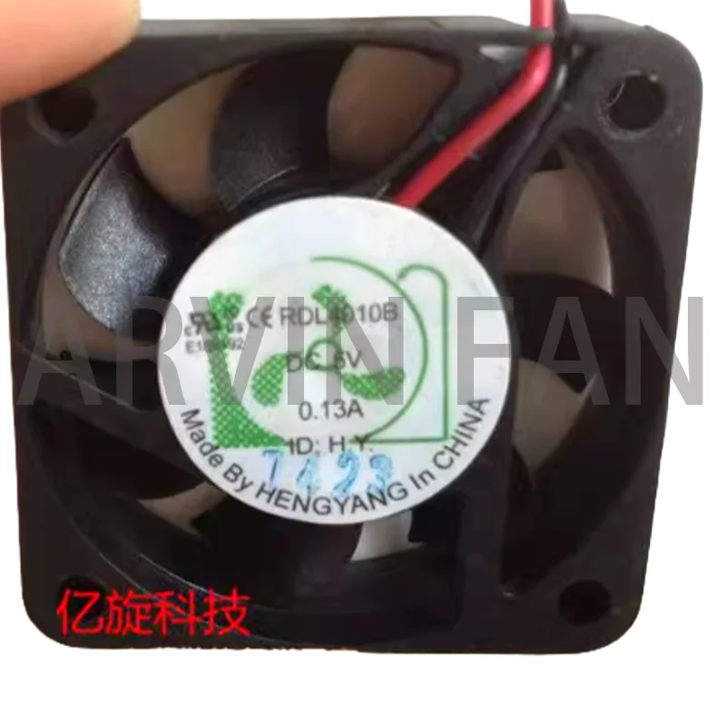 RDL4010B 4 سم 4010 5V 0.13A مروحة صامتة بمحمل كروي مزدوج