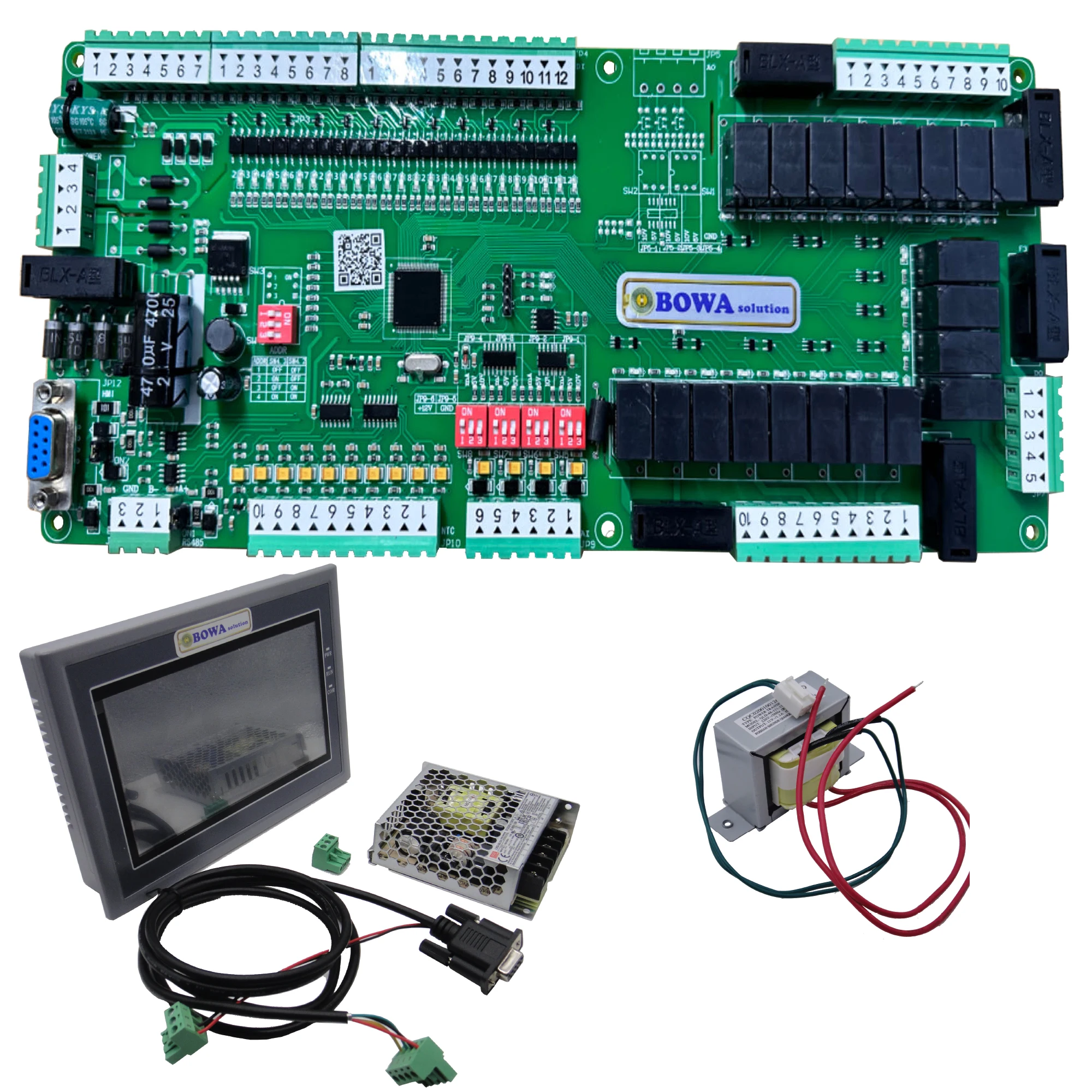 

Comprehensive electric control solutions for air cooled screw compressor water chiller module is all-in-one technology package