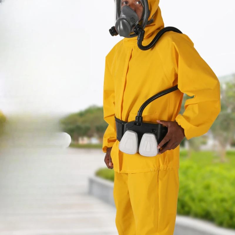 Electric air supply, anti gas mask, protective clothing mask, integrated spray paint, anti dust, garbage, sewage, and dust mask