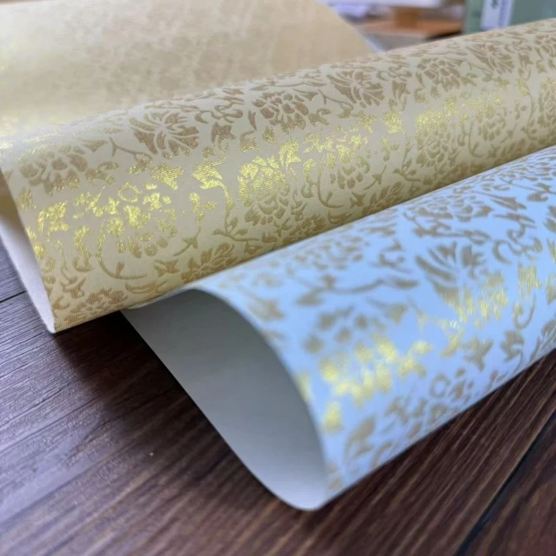 

Sumi Art Mud Gold Chrysanthemum Imitation Silk Fully Ripe Xuan Paper Small Script Calligraphy Practice Creation Work Rice Paper