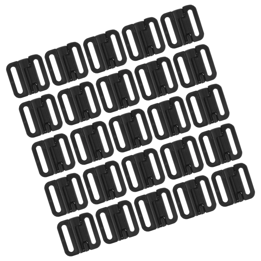 

100 Sets Clasps Front Bra Clasp Closing Accessories Women Bras Breastfeeding Safety Buckle Reusable Eco Plastic