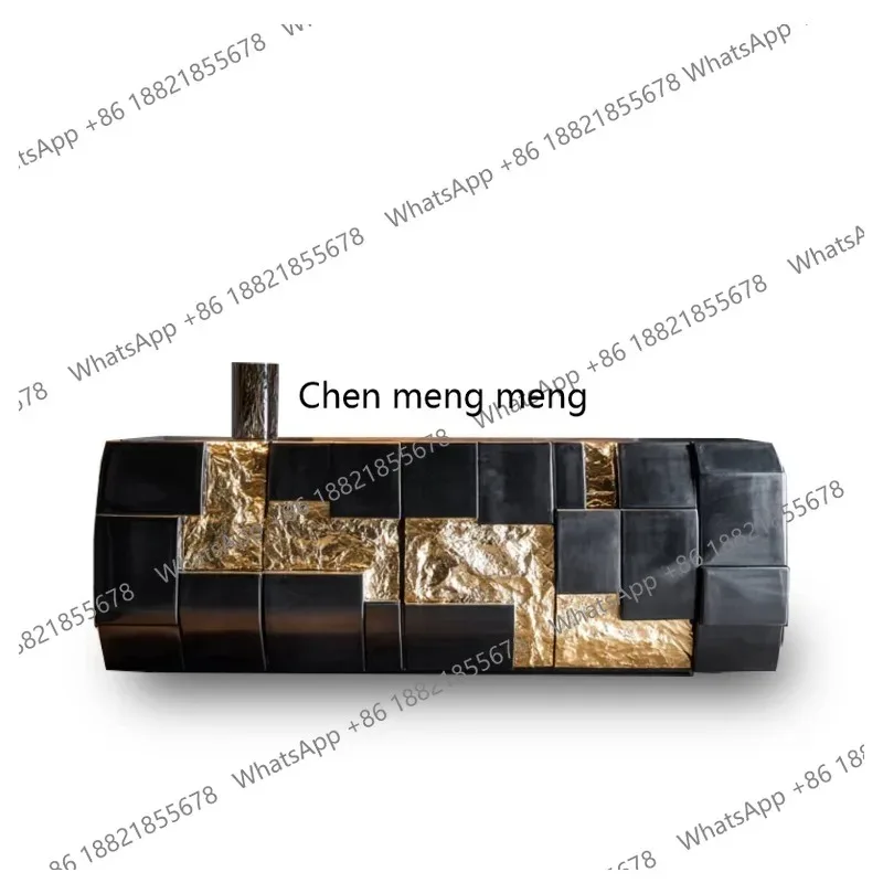 

RR Light luxury art aesthetics side cabinet decorative cabinet luxury furniture