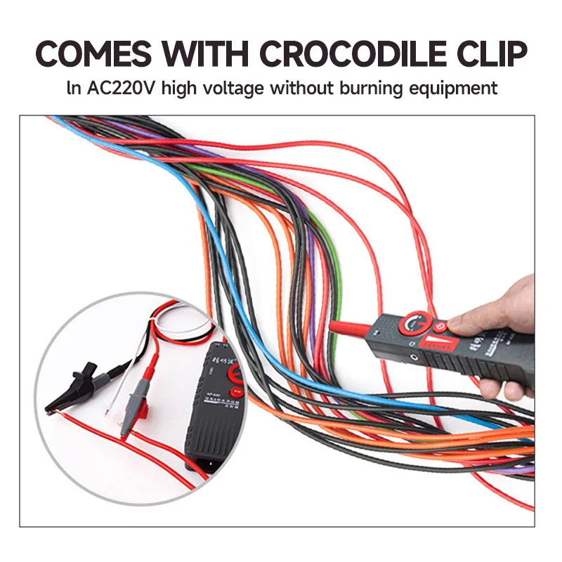 NF-820 Noyafa محدد موقع الأسلاك تحت الأرض الجديد RJ45 RJ11 BNC ​ جهاز اختبار كابل الجهد المنخفض العالي، جهاز اختبار كابل شبكة LAN